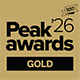Peak Awards 2026 Gold