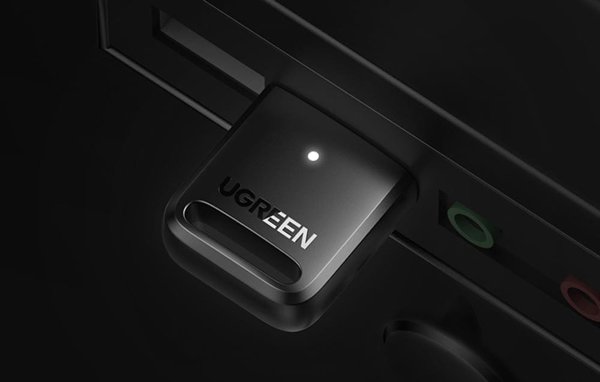 Προσαρμογέας Bluetooth Ugreen Προσαρμογέας / δέκτης Bluetooth 5.3 USB-A UGREEN CM591 LED (μαύρο)