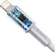 Baseus High Density Braided Cable Type-C to Lightning, PD,  20W, 1m (white)