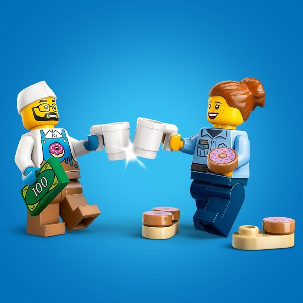 LEGO City Κινητό Κατάστημα με Ντόνατ - Σετ Κατασκευής 60452