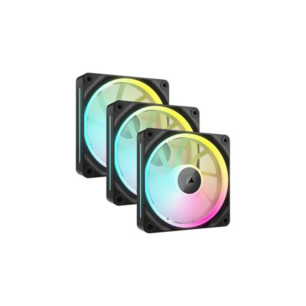 Corsair iCUE LINK LX120 RGB Triple Fan Kit, 120mm Ανεμιστήρες Υπολογιστή, Μαύρο (CO-9051026-WW)