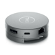 Dell DA310 USB-C Mobile Adapter - Docking Station 7-in-1 με 4K HDMI, DisplayPort, Ethernet, USB-A & Power Delivery, Ασημί