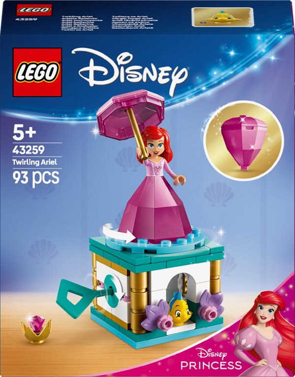 Disney Στριφογυριστή Ariel (43259)
