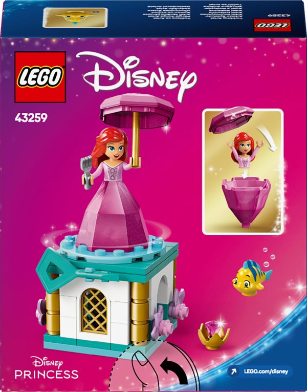 Disney Στριφογυριστή Ariel (43259)