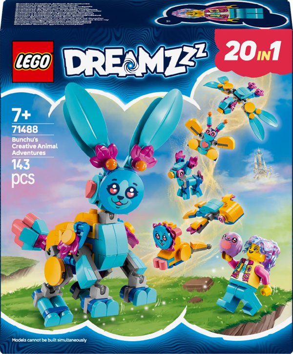 DREAMZzz Δημιουργικές περιπέτειες ζώων Bunchu (71488)