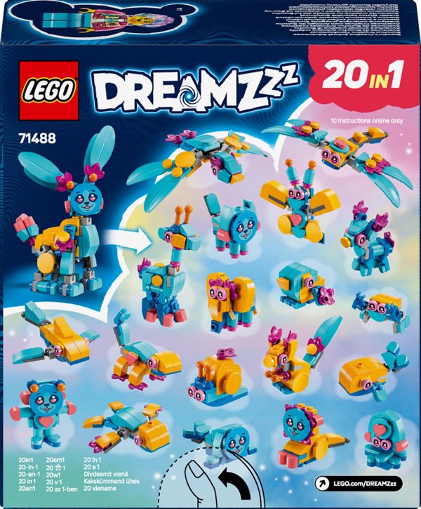 DREAMZzz Δημιουργικές περιπέτειες ζώων Bunchu (71488)