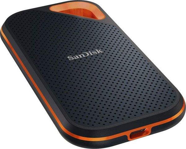 Εξωτερικός δίσκος SSD SanDisk Extreme PRO Portable V2 1TB Μαύρο-πορτοκαλί (SDSSDE81-1T00-G25)