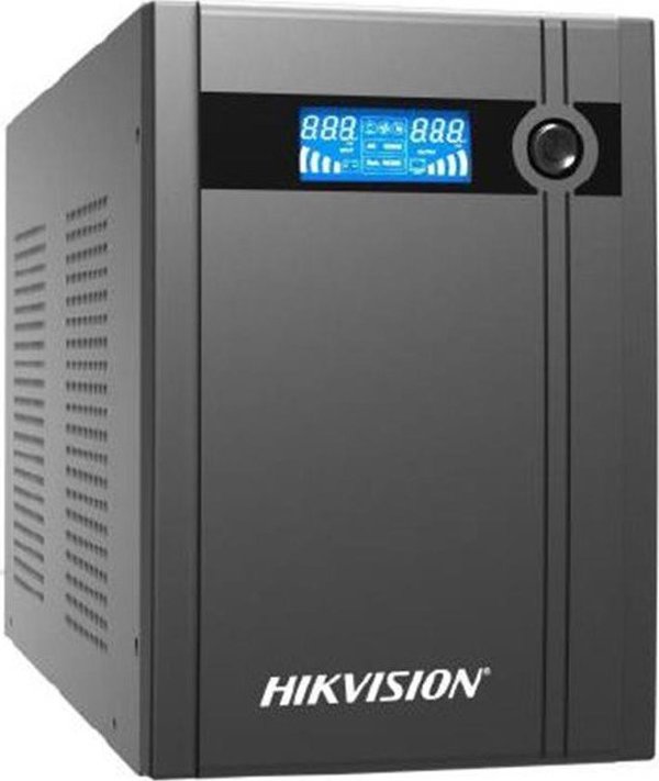 HIKVISION UPS 3000VA/1800W Tower (LCD, 4XSchuko, 1xUSB B Προσομοιωμένο ημίτονο, Offline