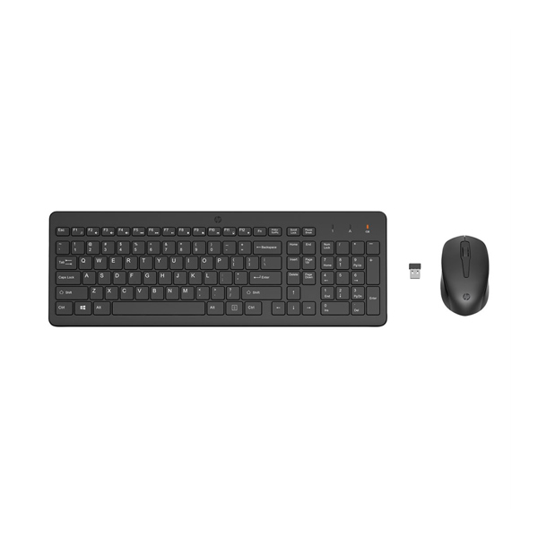 HP 330 Ασύρματο Σετ Πληκτρολόγιο & Ποντίκι, GR Διάταξη, Μαύρο (2V9E6AA)