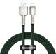 Καλώδιο Baseus USB-A σε Lightning 2.4A, Μήκος 1m, Πράσινο