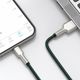 Καλώδιο Baseus USB-A σε Lightning 2.4A, Μήκος 1m, Πράσινο