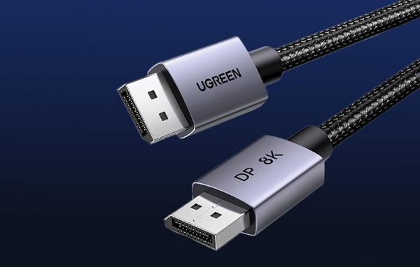Καλώδιο Ugreen Καλώδιο UGREEN DP120 DisplayPort 1.4 8K60Hz 32.4Gbps 1m μαύρο