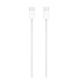 Apple Braided Cable USB-C male - USB-C 60W White 1m (MQKJ3ZM/A) (APPMQKJ3ZM-A)