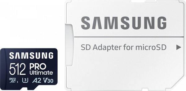 Κάρτα Samsung Pro Ultimate MicroSDXC 512 GB Class 10 UHS-I/U3 A2 V30 (MB-MY512SA/WW)