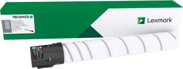 Lexmark 76C0HC0 Toner Cyan High Capacity για Εκτυπωτές CS92x - 34.000 Σελίδες