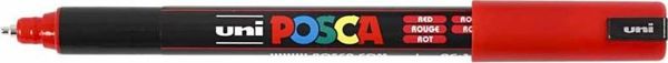 Μαρκαδόρος UNI-BALL Posca PC-1M, Μύτη 0,7 mm, Κόκκινο Χρώμα