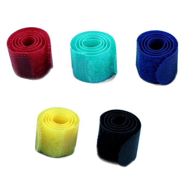 MediaRange Δεματικά Καλωδίων Velcro 16x215mm Πολύχρωμα (5 Τεμάχια) MRCS302