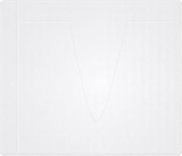 MediaRange Θήκες CD/DVD Αυτοκόλλητες Από Ύφασμα, Διαφανείς, 50 Τεμάχια