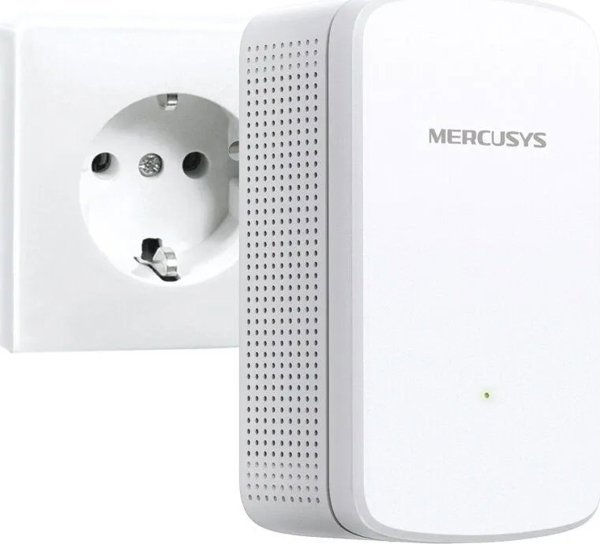 Mercusys ME10 N300 Wi-Fi Range Extender, Ασύρματος Αναμεταδότης Σήματος, Εύκολη Εγκατάσταση, Λευκό