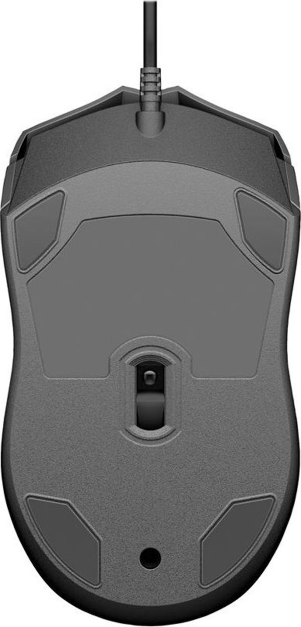 HP 100 Wired Mouse (6VY96AA) - Ενσύρματο Ποντίκι για Δεξιόχειρες και Αριστερόχειρες