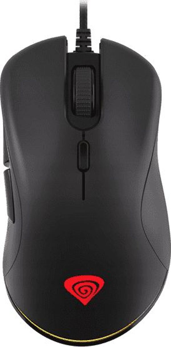 Genesis Krypton 200 Gaming Mouse, Οπτικός Αισθητήρας 6400DPI, RGB Φωτισμός, Μαύρο