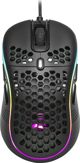 Sharkoon Light² S RGB Gaming Mouse - Ελαφρύ Ποντίκι 78g, Αμφιδέξιο, Μαύρο