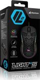 Sharkoon Light² S RGB Gaming Mouse - Ελαφρύ Ποντίκι 78g, Αμφιδέξιο, Μαύρο