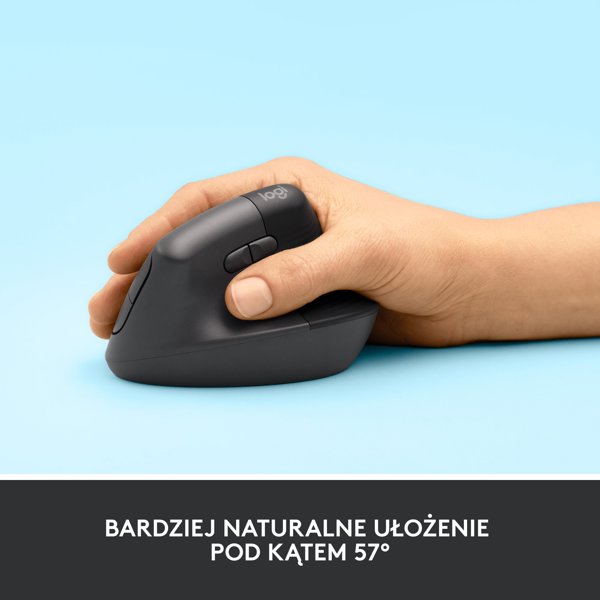 Mysz Logitech Lift Graphite  (910-006473)