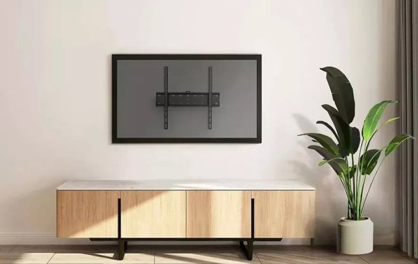 Neomounts FPMA-W300BLACK Επιτοίχια Βάση Τηλεόρασης για Οθόνες 32''-55'', VESA 400x400mm, Μαύρη