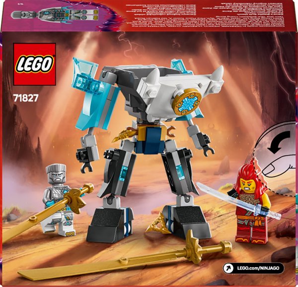 Ninjago Mech με την πολεμική πανοπλία του Zane (71827)