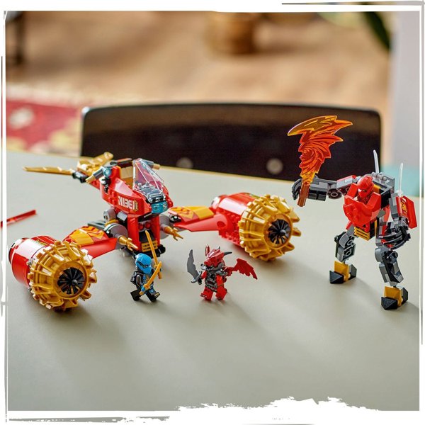 Ninjago Καταιγιστικός αναβάτης-ρομπότ του Kai (71830)