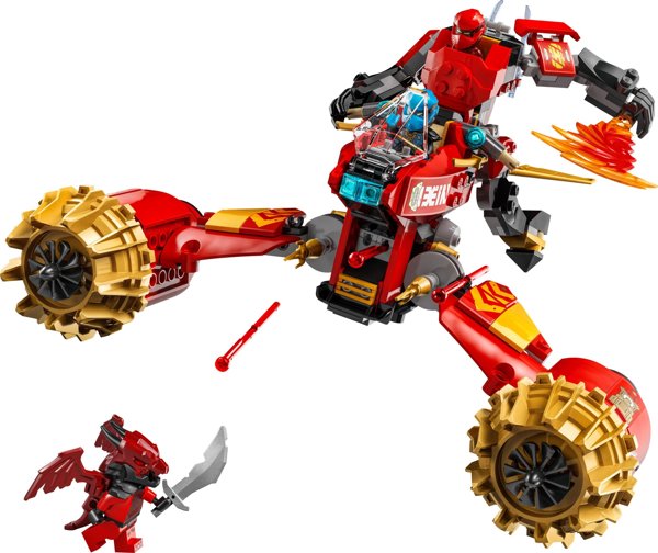 Ninjago Καταιγιστικός αναβάτης-ρομπότ του Kai (71830)