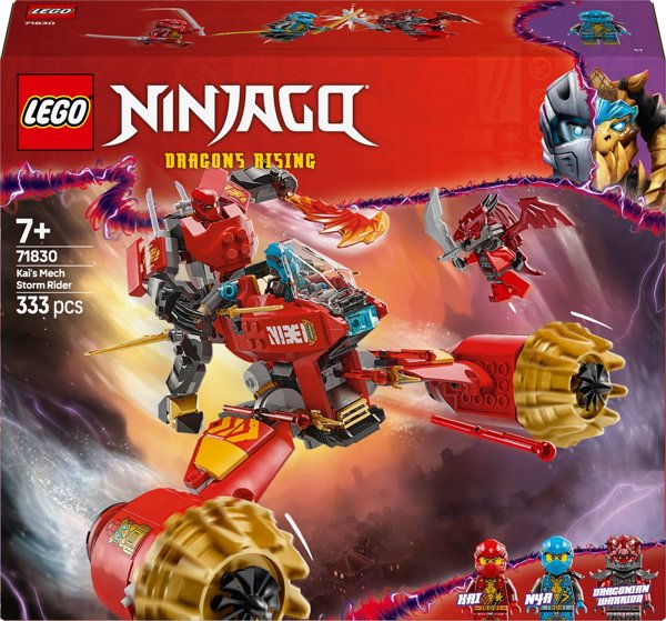 Ninjago Καταιγιστικός αναβάτης-ρομπότ του Kai (71830)
