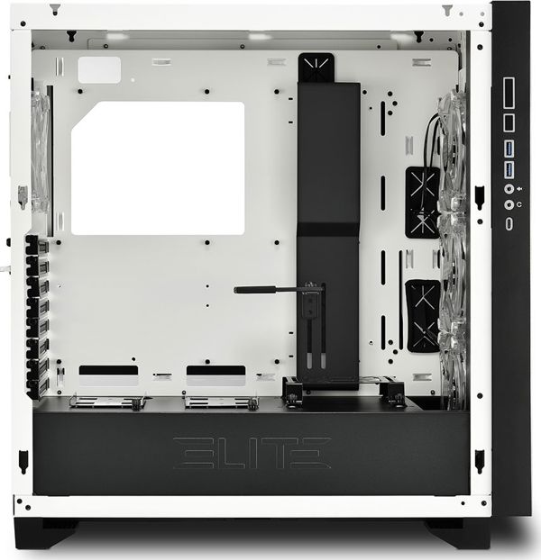 Sharkoon ELITE SHARK CA300H PC Case White - ATX Tower Κουτί Υπολογιστή