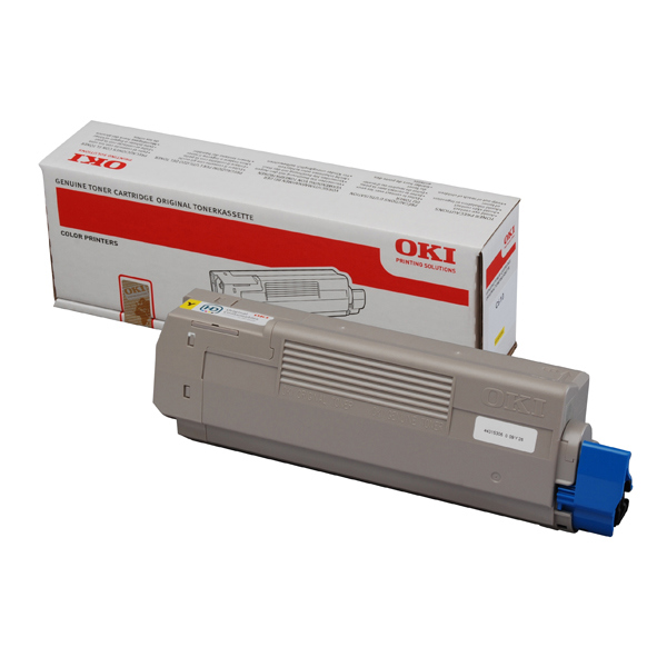 OKI Toner C610 Yellow 6K (44315305) - Γνήσιο Toner για Εκτυπωτές OKI C610