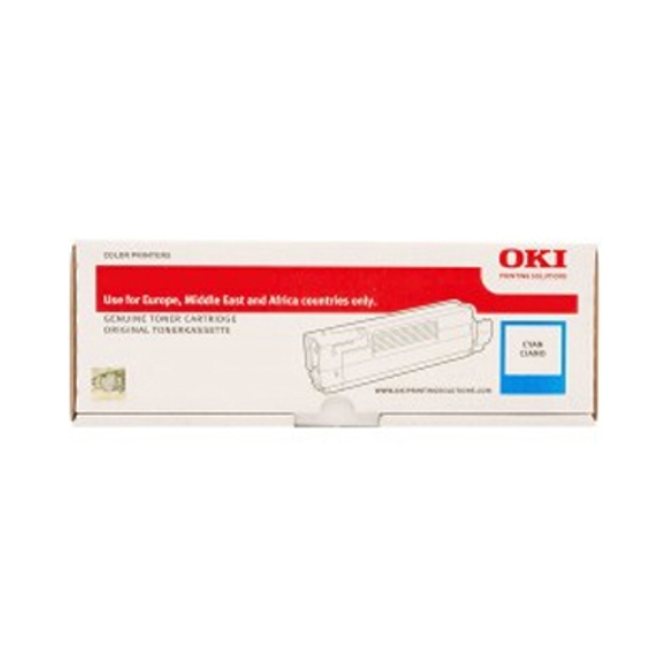 OKI Toner MC873 Cyan High Capacity 10K (45862816) - Γνήσιο Toner για Εκτυπωτές OKI MC873