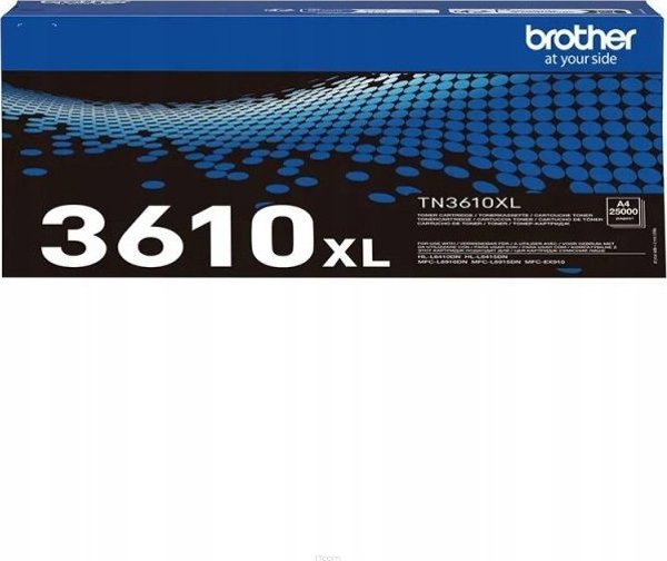 Φορητός υπολογιστής Aerocool BROTHER TN-3610XL Υπερυψηλής Απόδοσης Μαύρο Τόνερ Εκτυπώνει 25.000 σελίδες