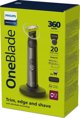 Philips Philips OneBlade Pro Face and Body QP6652/61, 20-length precision comb, Wet and Dry use, LED digital display