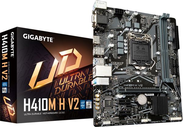 Gigabyte Motherboard 1200 H410M H V2 (rev. 1.0) (H410M H V2) (GIGH410MHV2)