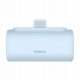Φορητός φορτιστής OS-Baseus Compact IP 5000mAh 20W (μπλε)