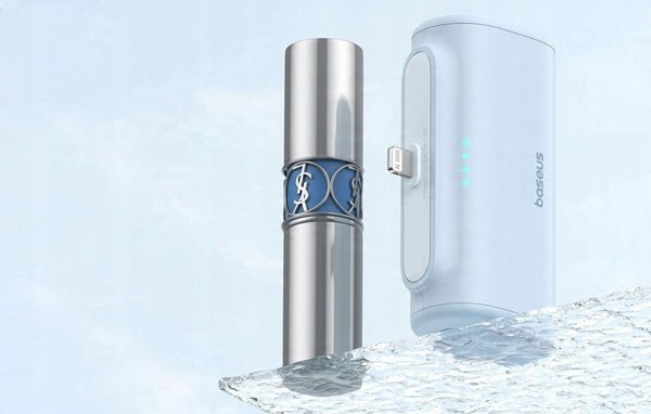 Φορητός φορτιστής OS-Baseus Compact IP 5000mAh 20W (μπλε)
