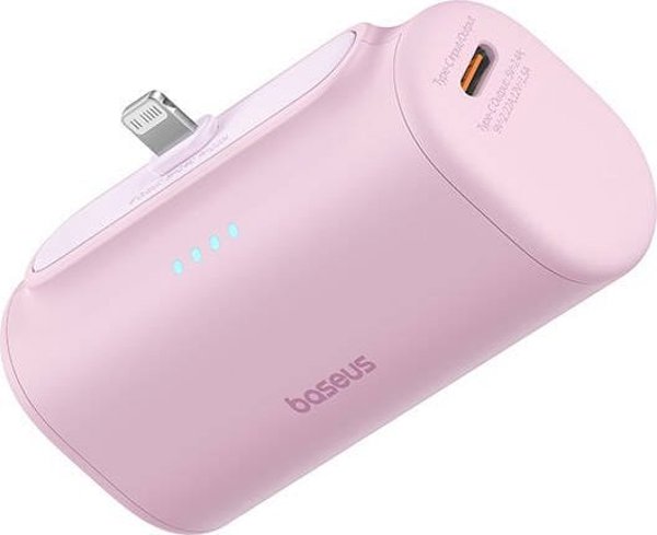 Powerbank OS-Baseus Compact IP 5000mAh 20W (ροζ)