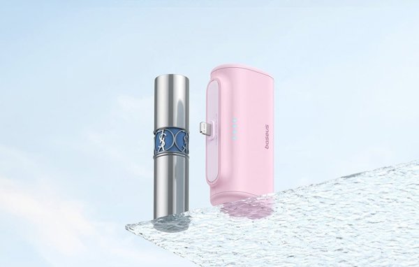 Powerbank OS-Baseus Compact IP 5000mAh 20W (ροζ)