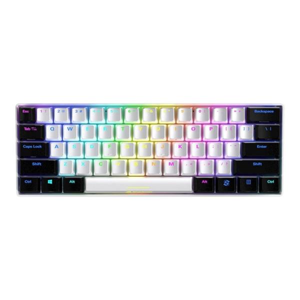 Sharkoon SKILLER SGK50 S4 Μηχανικό Πληκτρολόγιο 60% Gaming, RGB, Hot-Swap, Μαύρο