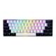 Sharkoon SKILLER SGK50 S4 Μηχανικό Πληκτρολόγιο 60% Gaming, RGB, Hot-Swap, Μαύρο