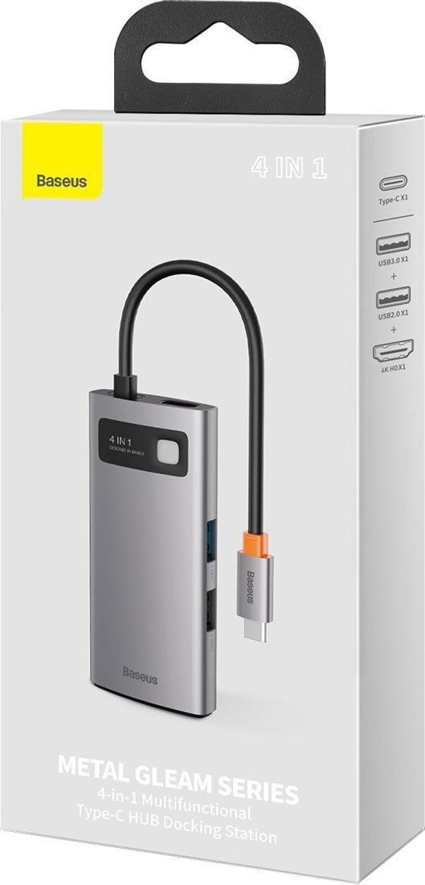 Σταθμός/αναπαραγωγέας Baseus USB-C (CAHUB-CY0G)