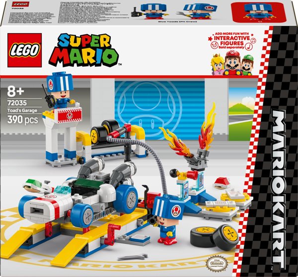 Super Mario Mario Kart™ – Toad και το γκαράζ του (72035)