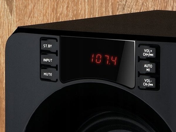 SVEN MS-312 μαύρο Bluetooth FM USB Display RC μονάδα ισχύος εξόδου 20W+2x10W (RMS)