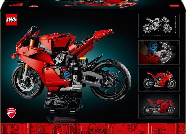 Lego Technic Ducati Panigale V4 S Motorcycle (42202) (LGO42202)