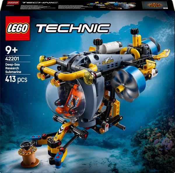 LEGO Technic Ερευνητικό Υποβρύχιο 42201 – Σετ Κατασκευής για Παιδιά